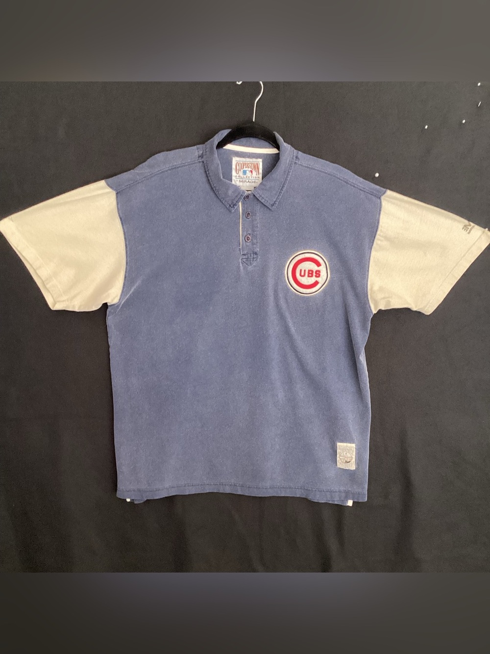 Vintage Cooperstown Collection Chicago Cubs by Mirage Polo Shirt